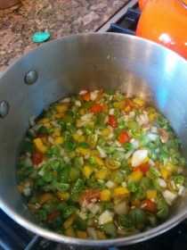 started gr tomato chutney