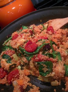 spinach-coucous